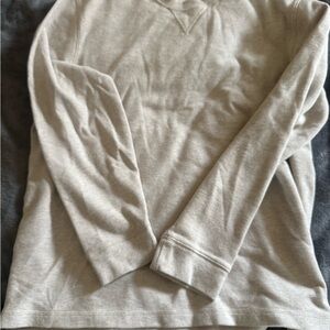 Eddie Bauer Men's Beige Crewneck Sweater